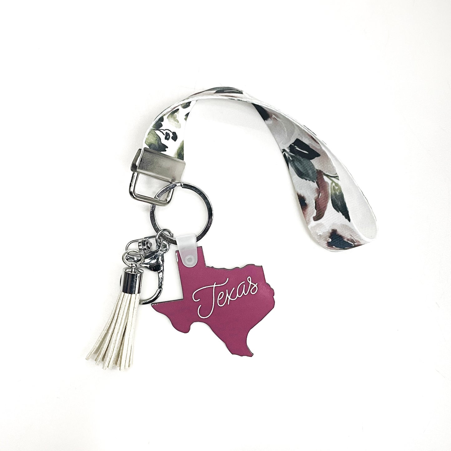 Texas Wristlet Keychain