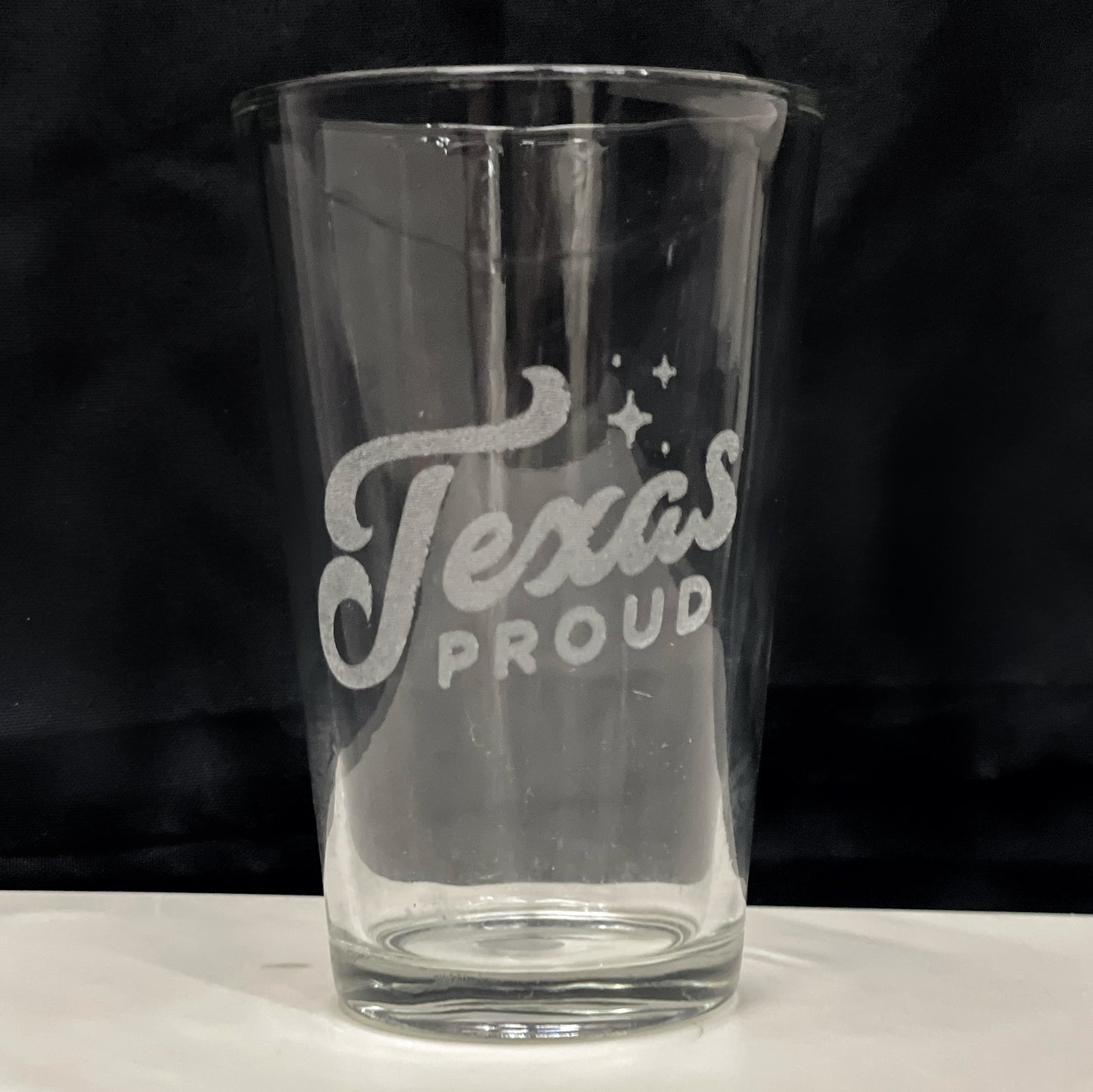 Texas Pint Glass