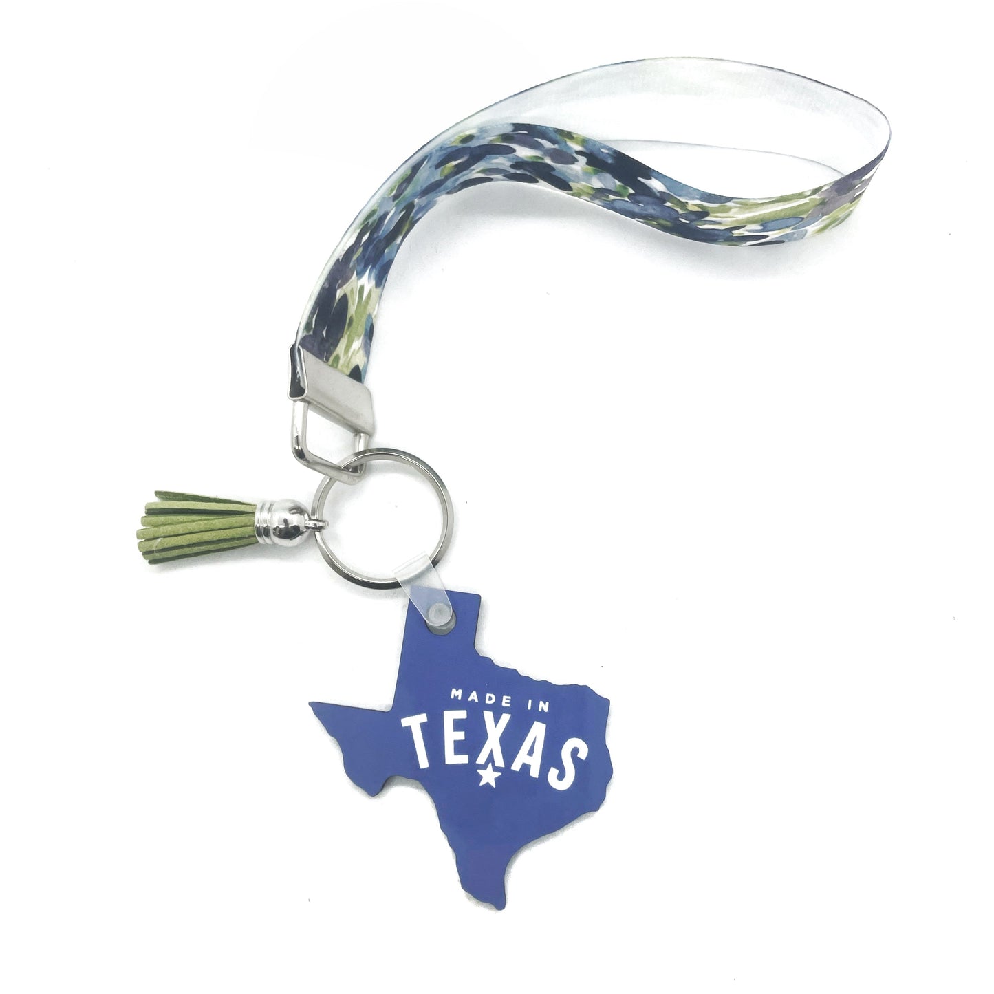 Made in Texas Wristlet Keychain