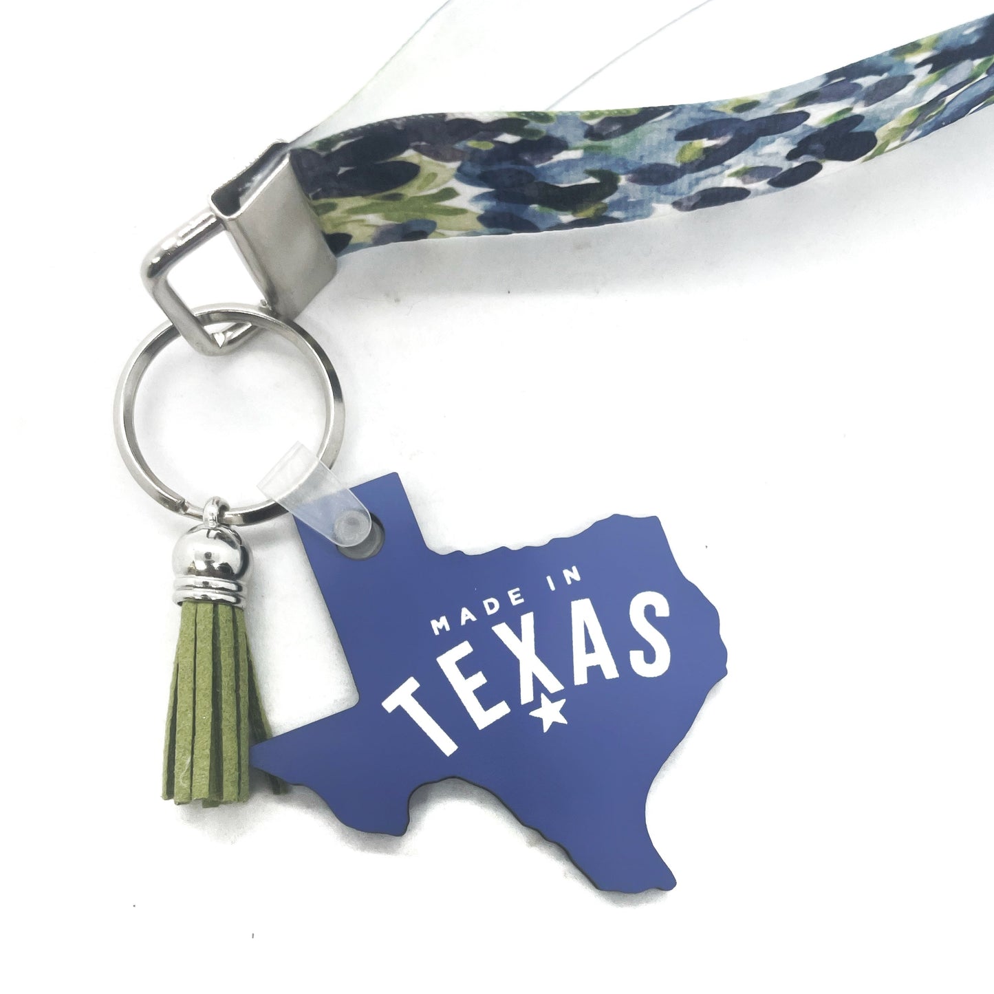 Made in Texas Wristlet Keychain