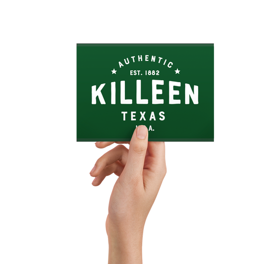 Killeen Texas Postcard - Authentic