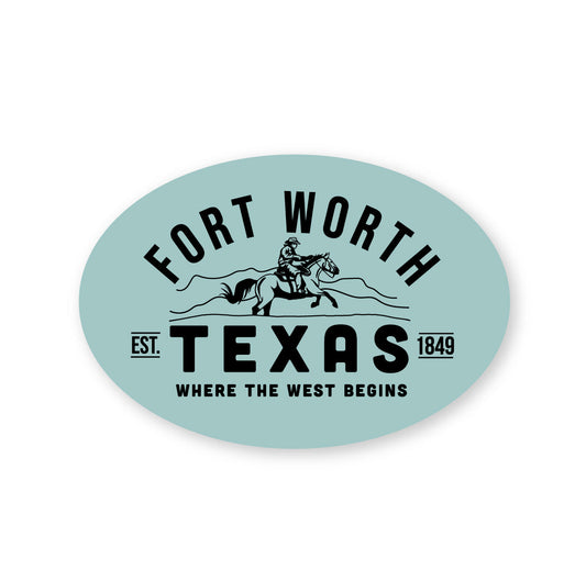 Fort Worth Texas Decal