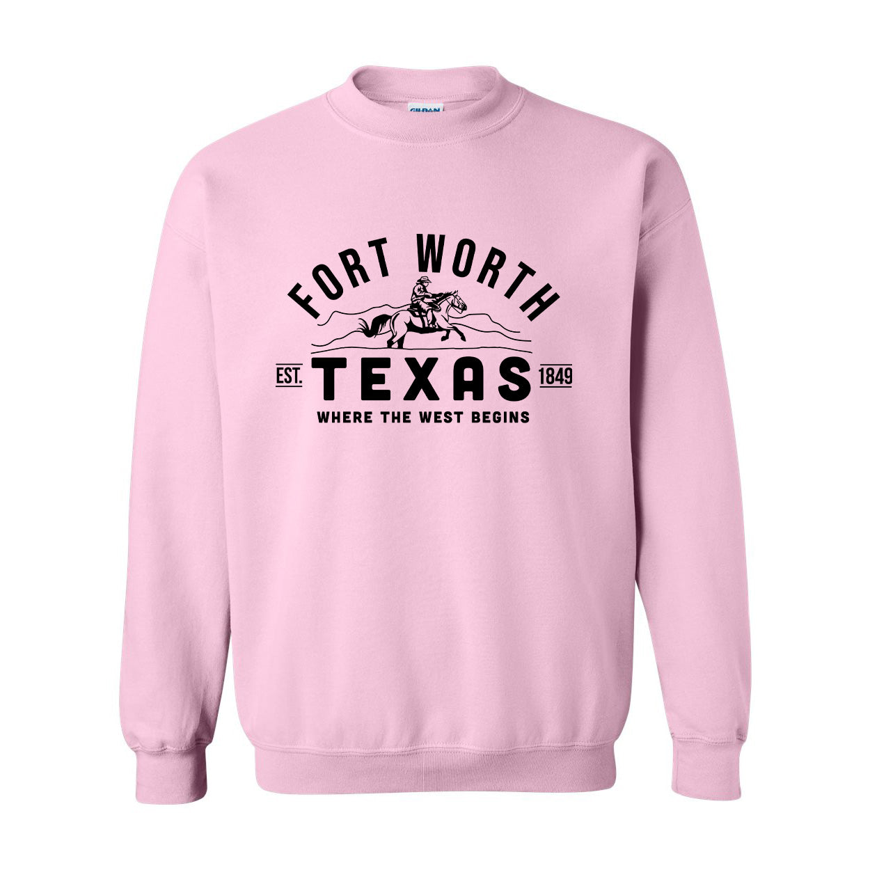 Fort Worth Texas Crewneck Sweatshirt