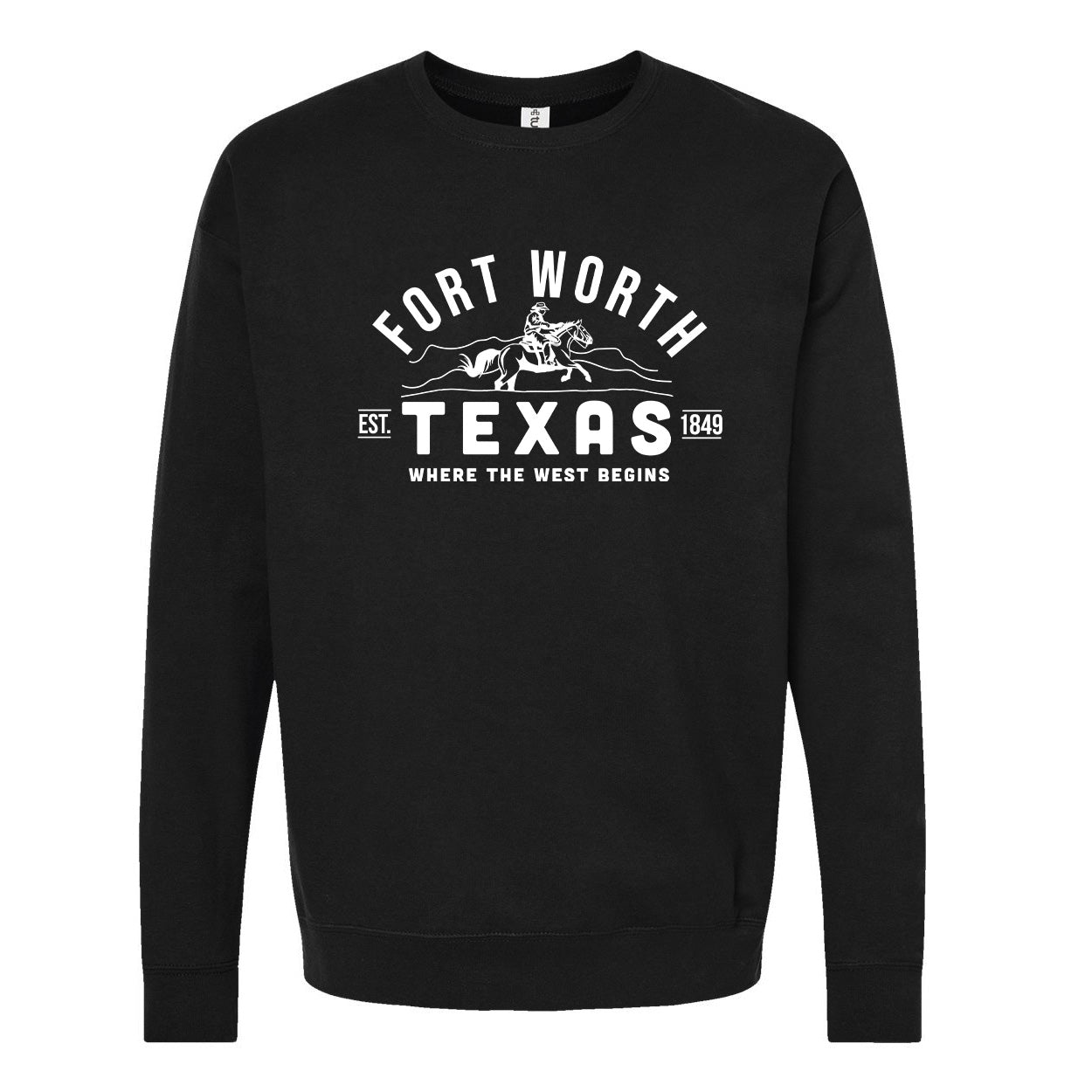 Fort Worth Texas Crewneck Sweatshirt