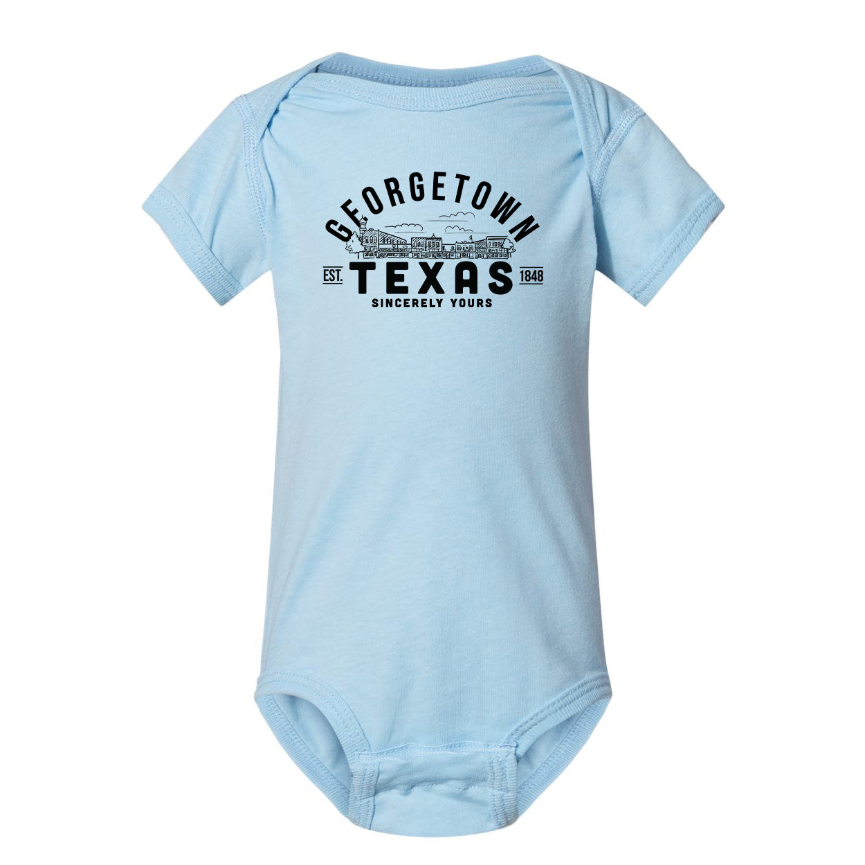 Georgetown Texas Infant Onesie - Town Square