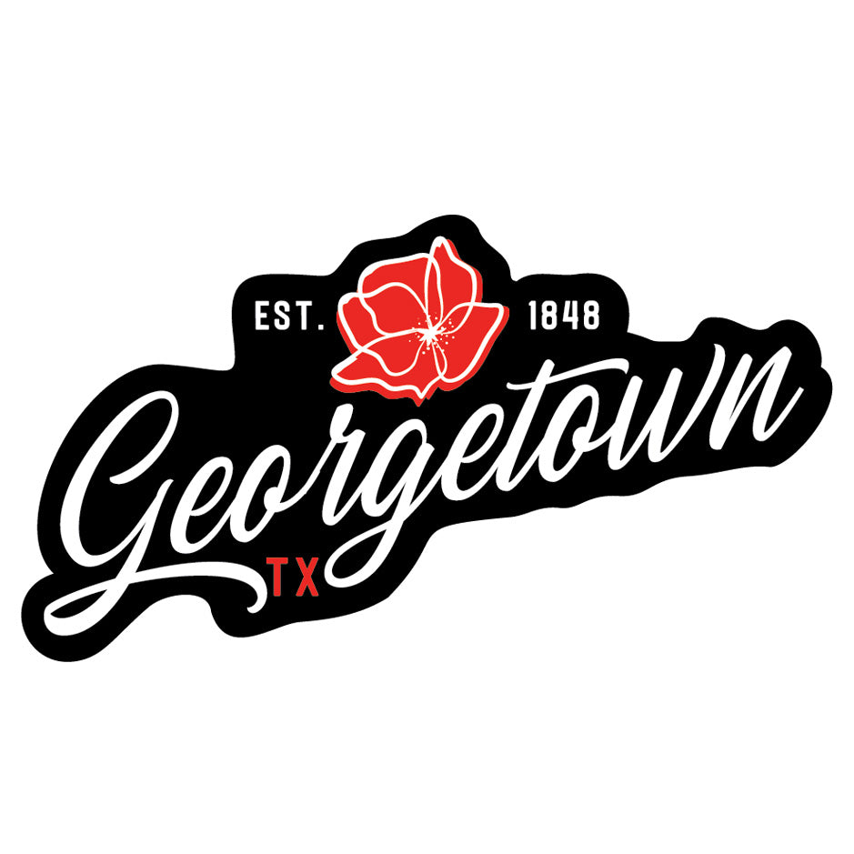 Georgetown Texas Decal - Script