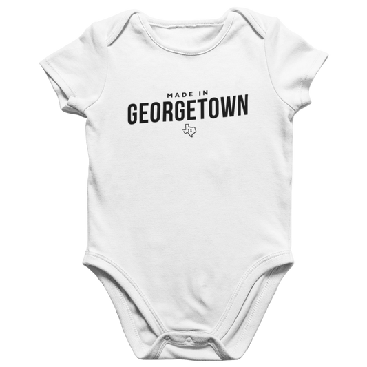 Made in Georgetown TX Onesie