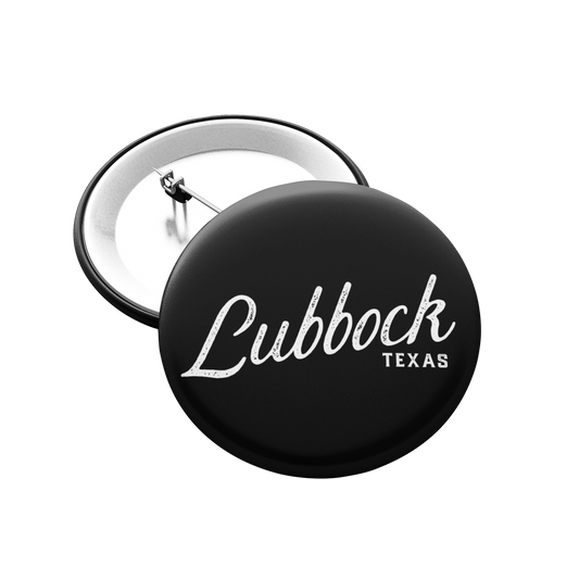 Lubbock Texas Button