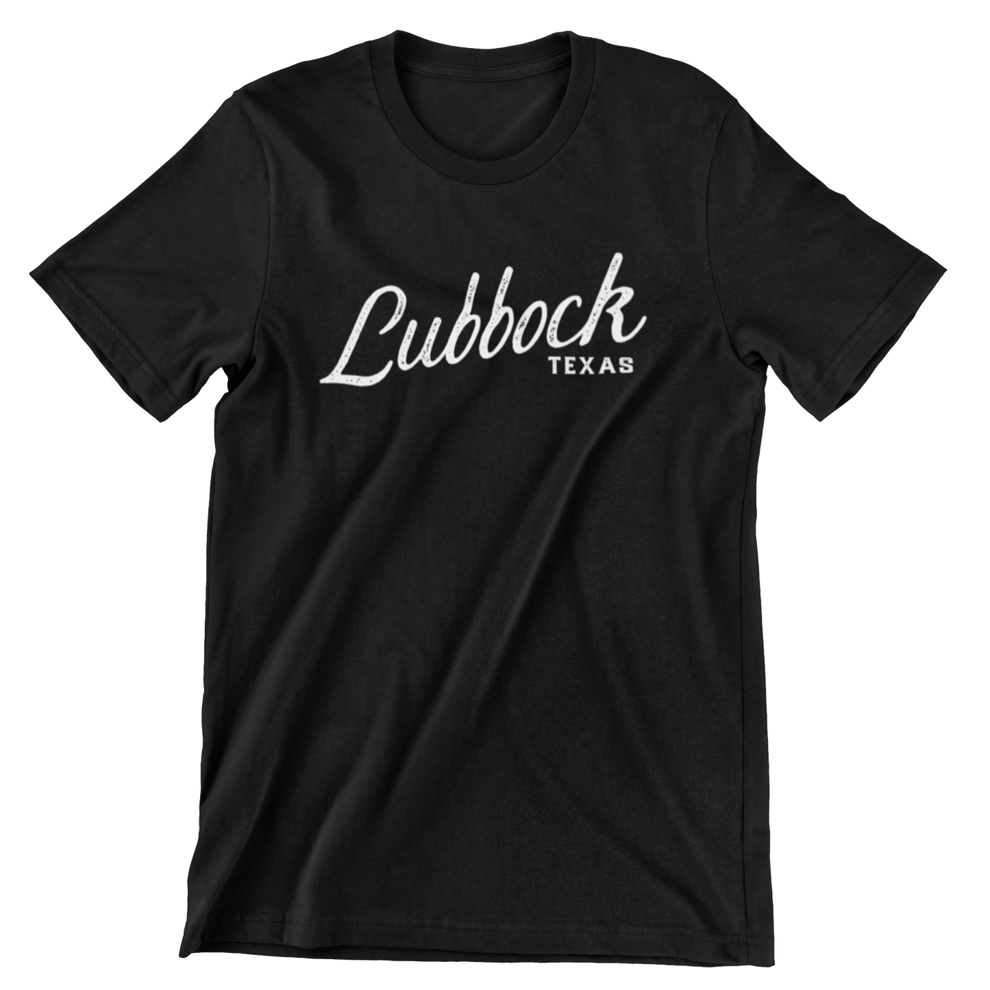 Lubbock Texas T-shirt - Script