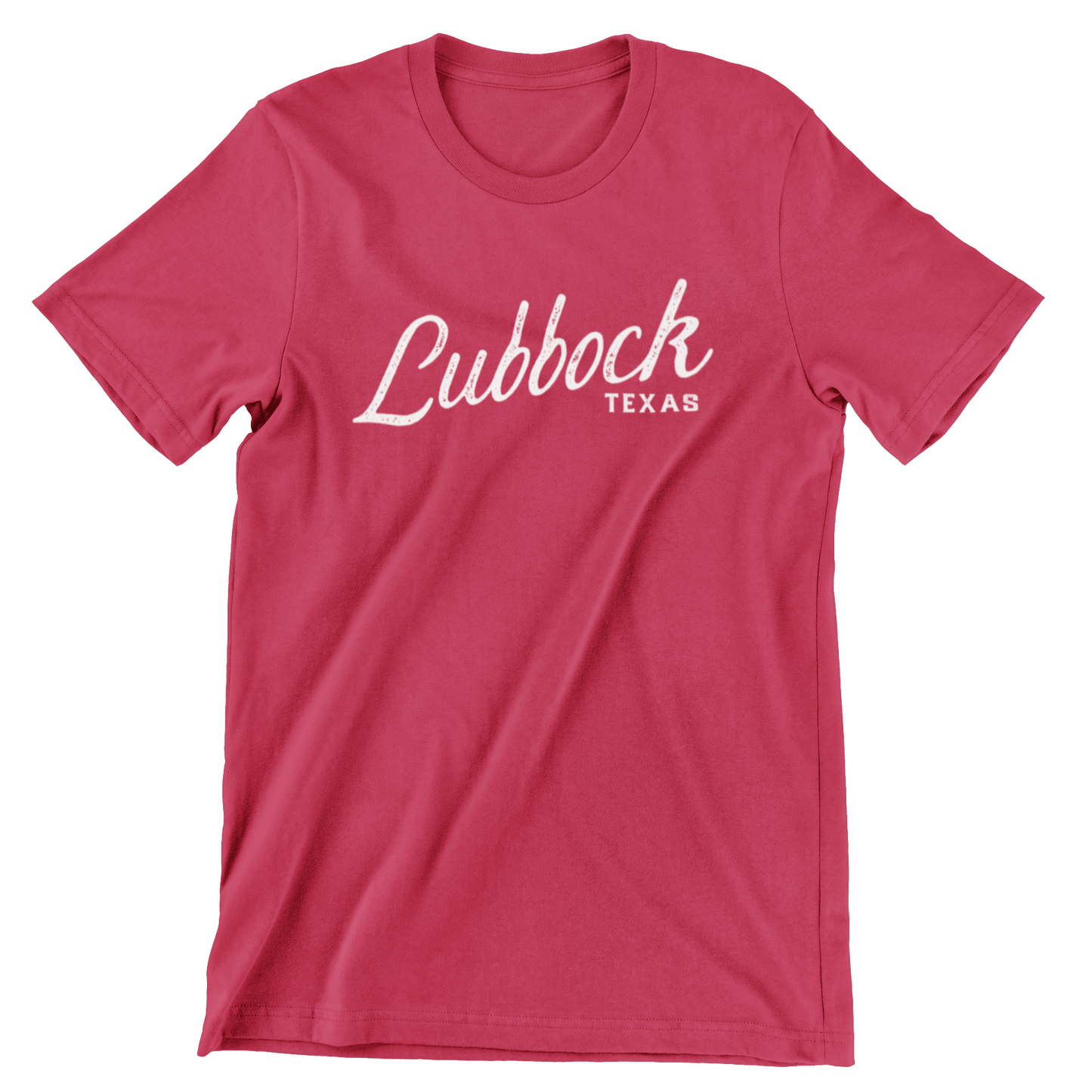 Lubbock Texas T-shirt - Script