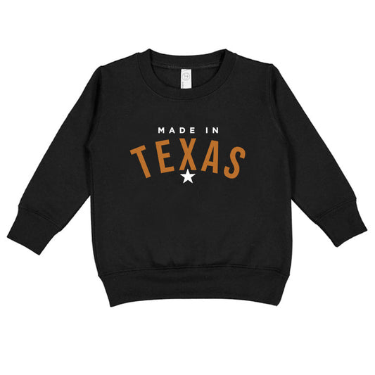 Made In Texas Toddler Sweatshirt