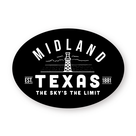 Midland Texas Decal