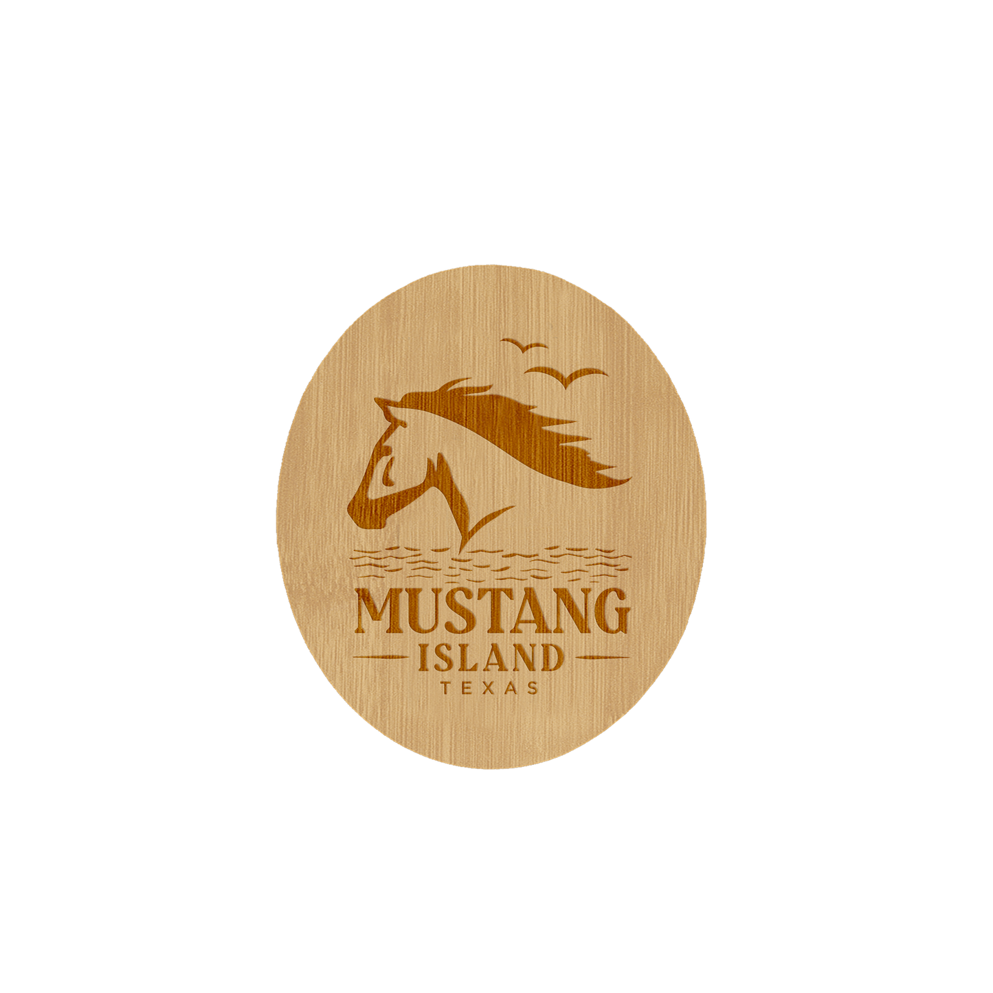 Mustang Island Magnet