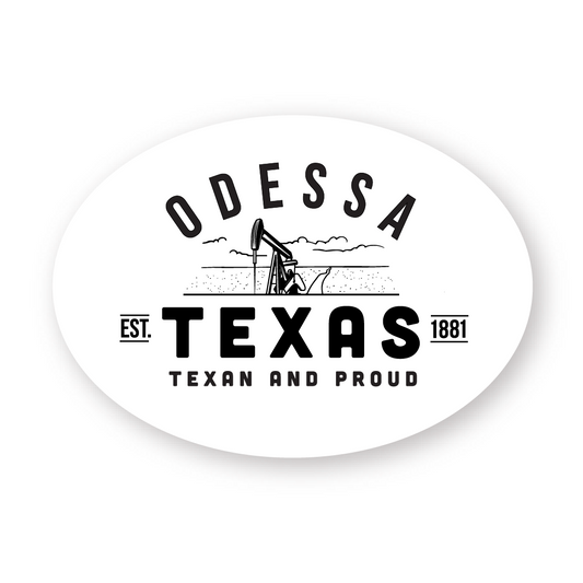 Odessa Texas Decal