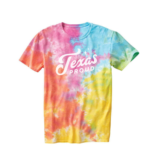 Texas Proud Tie Dye T-Shirt