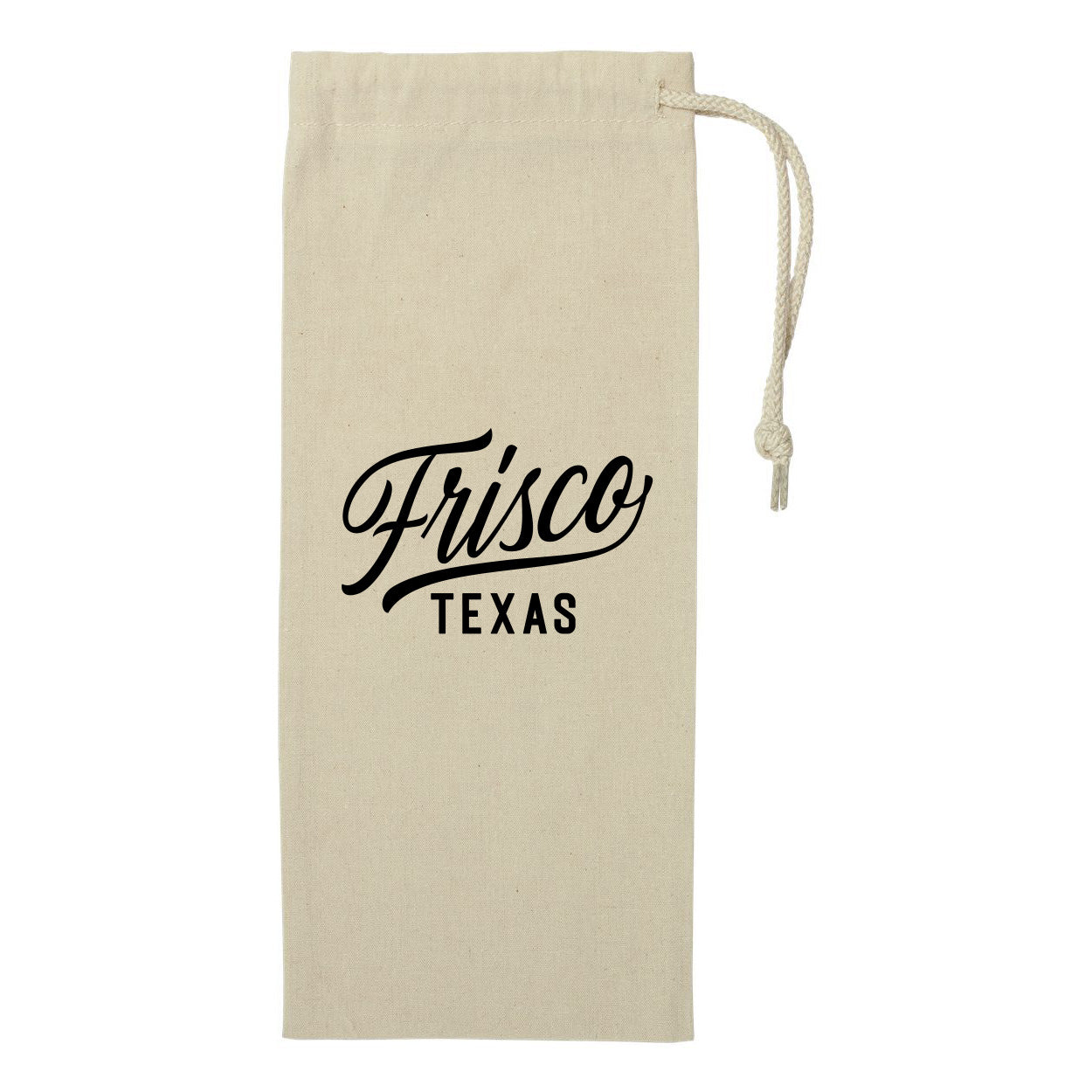 Frisco Drawstring Wine Bag