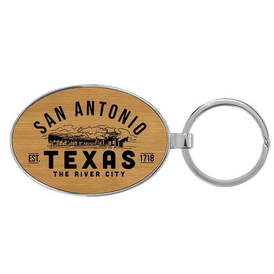 San Antonio Texas Key Tag