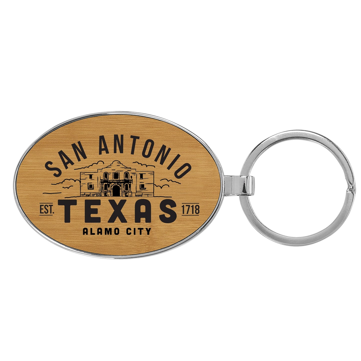 San Antonio Texas - Alamo City - Keychain