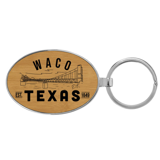 Waco Texas Keychain