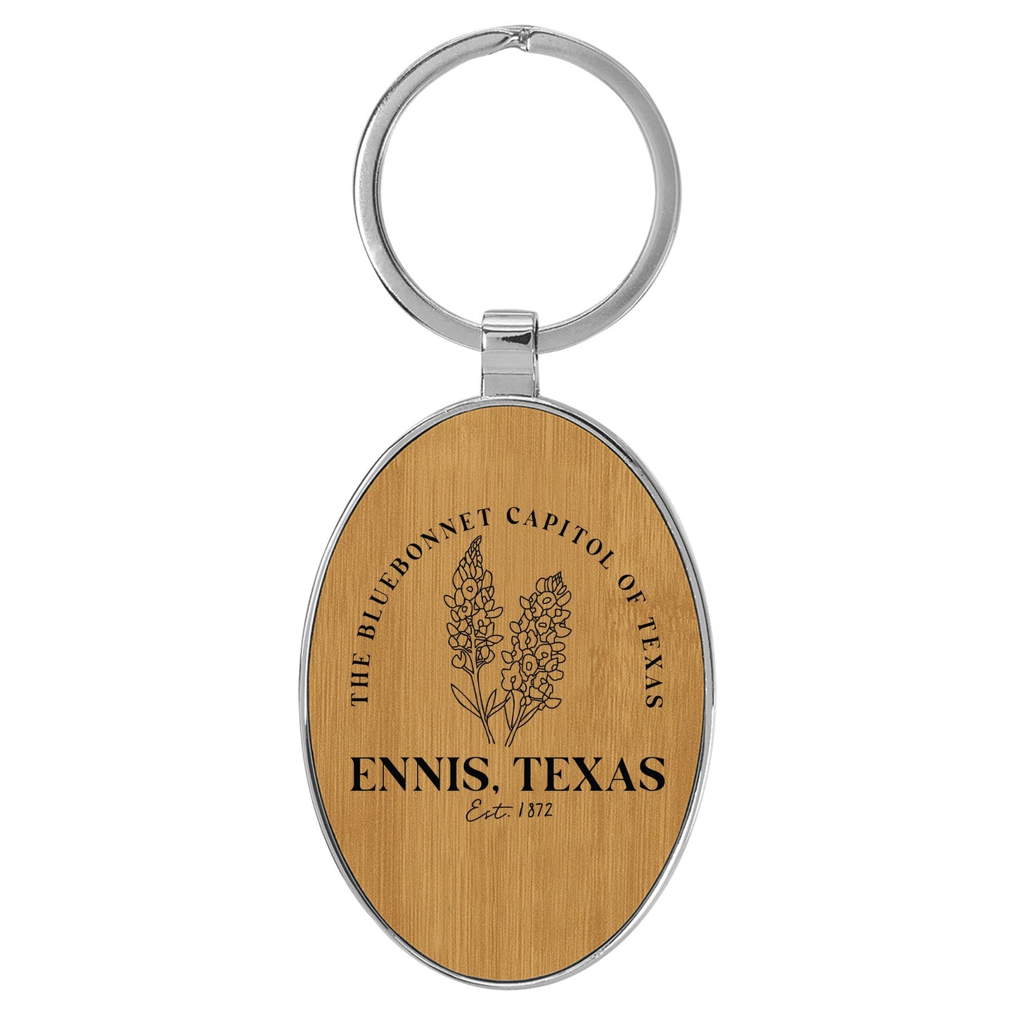 Ennis Texas Key Tag