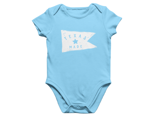 Texas Made Pennant Onesie