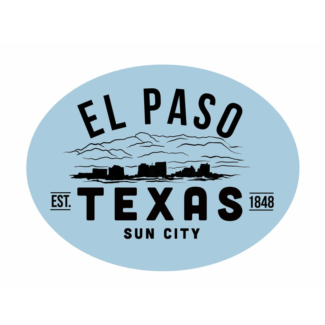 El Paso Texas Decal