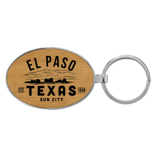 El Paso Texas Key Tag